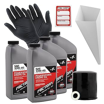 WAXページ Amazon.com: Cyclemax Oil Change Kit compatible with 2000